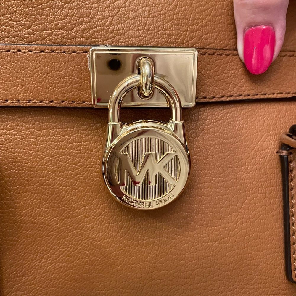 MICHAEL KORS HAMILTON SATCHEL DS - Picture 8 of 9